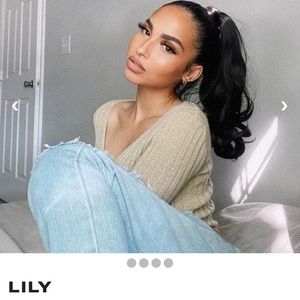 Insert Name Here Lilly Ponytail Extension